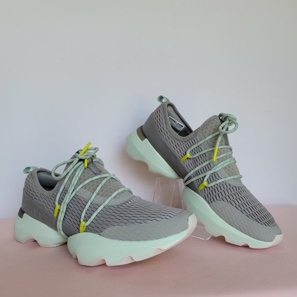SOREL Kinetic Impact Lace-Up Mesh Platform Sneakers- Women’s Size 10 ⭐ - Picture 3 of 16